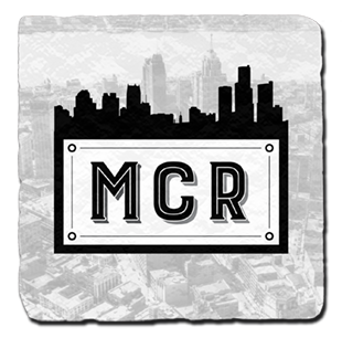 Motor City Refinish Detroit Coaster Set