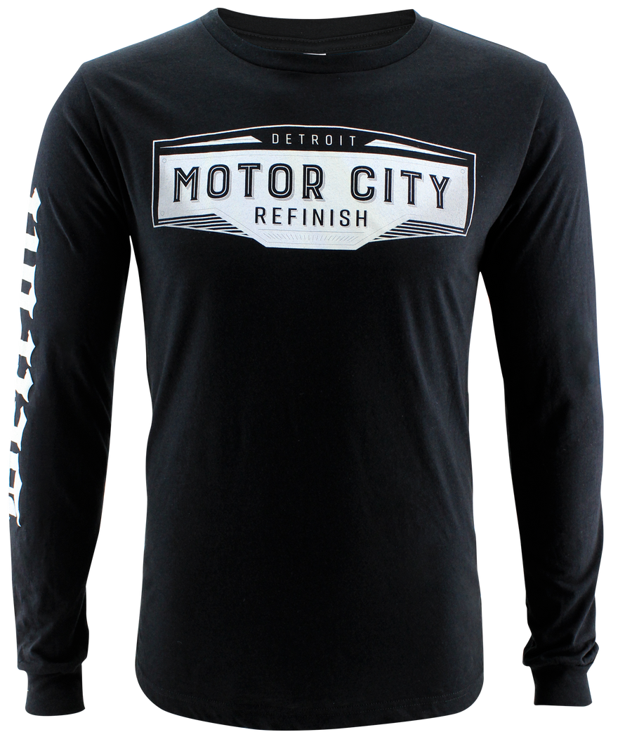 Motor City Refinish Logo Long Sleeve T-Shirts